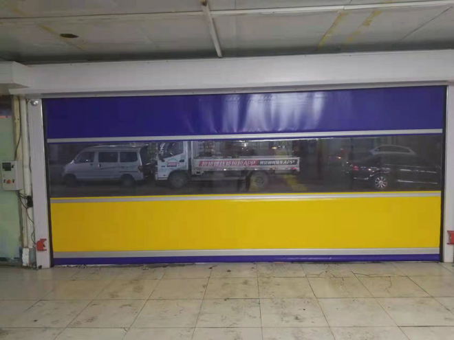市北區(qū)自助洗車(chē)店pvc快速卷簾門(mén)